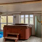 Pool House With Space For Relaxation